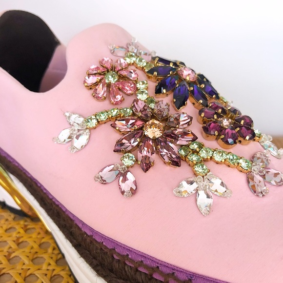 Dolce & Gabbana ‘Barcelona’ Neoprene Sneakers - 38 - Picture 5 of 8